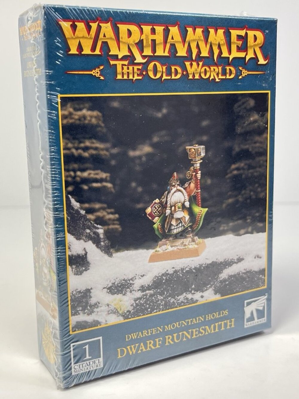 SEALED Dwarfen Mountain Holds: Dwarf Runesmith - Warhammer The Old World - 10-06